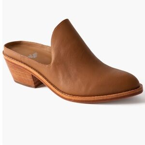 Fortress Michelle Heeled Mule - Size 39/8.5 - Caramel